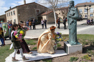 Inauguración de la estatua de Jimena