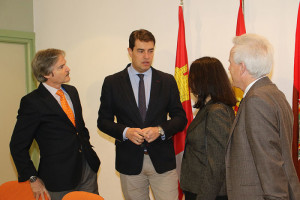 Ángel Ibáñez en el Colegio Santa María la Nueva