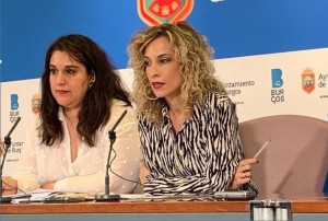 Estrella Paredes y Blanca Carpintero