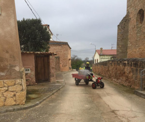 Desinfección en Llano de Bureba