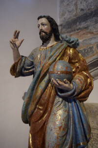 Cristo Salvador del retablo de Villalibado