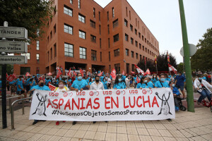 Manifestación Aspanias