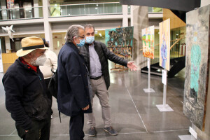 Exposición Camino de Pétalos al viento