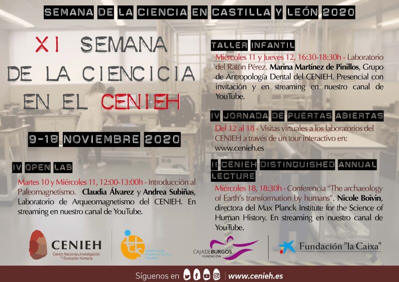 XI semana de la ciencia del CENIEH