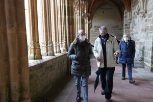 Visita del consejero de Cultura a Sasamón