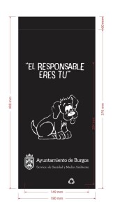 El Ayuntamiento de Burgos arranca «El responsable eres tú», una campaña de concienciación de recogida de excrementos de las mascotas