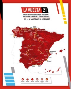 Recorrido de La Vuelta 21