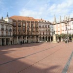 Pavimento de la Plaza Mayor de Burgos