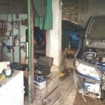 INTERIOR DE UNO DE LOS TALLERES ILEGALES DETECTADOS