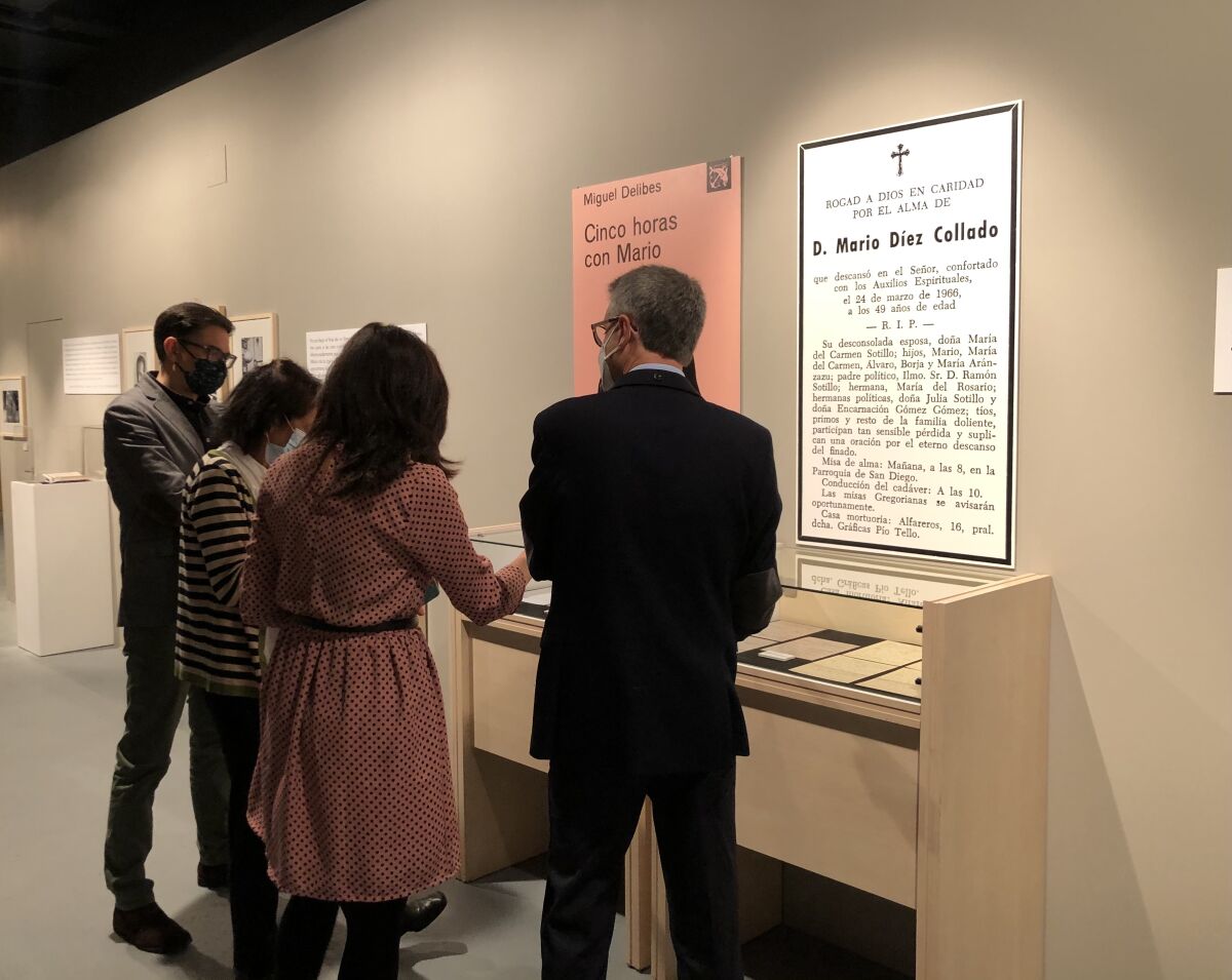 Exposición Cinco horas con Mario – Miguel Delibes