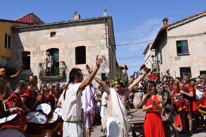 Fiesta romana en honor al Dios Baco