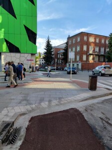 Carril bici en Doctor Fleming