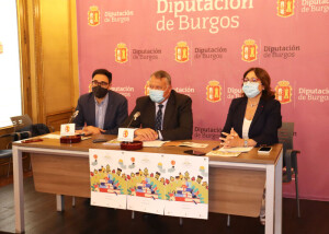 Presentación del programa de actividades en la Diputación de Burgos