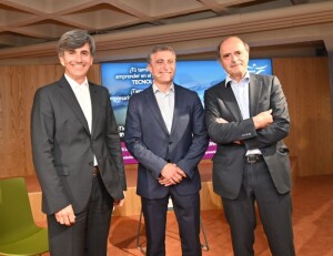 Javier Cuasante, Rafael Barbero y José María Vela