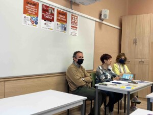 Emilio Rodríguez, Maribel Bringas e Inmaculada Robador