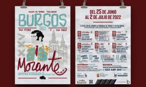 Cartel de la feria taurina de 2022 