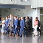 Felipe VI en el acto inaugural del AVE en Burgos