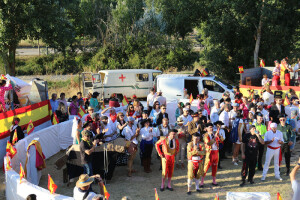 Participantes en la corrida de toros de Villalbilla