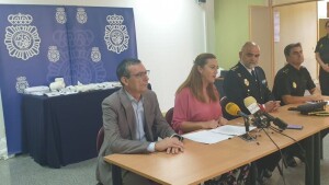 Rueda de prensa de la Operacion Sidra