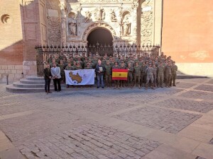 Llegada Regimiento 21 Calatayud 