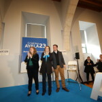 Cuca Gamarra en la presentación de la candidatura de Cristina Ayala