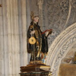 Imagen de San Lesmes con el panecillo