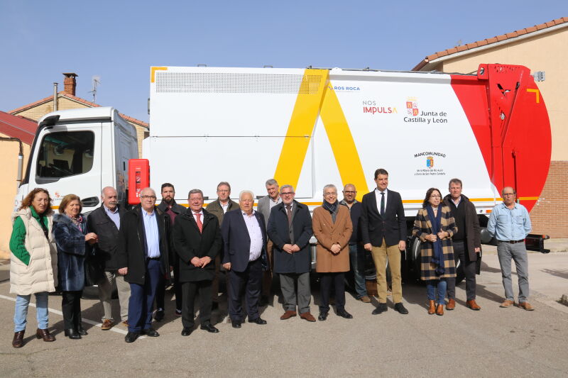 Nuevo camión para la Mancomunidad Ribera del Río Ausín y zona de San Pedro de Cardeña