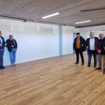 Momento de la inauguración de las nuevas dotaciones