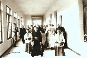 Inauguración Colegio A. R. de Valcárcel 1951 foto FEDE 