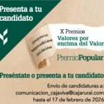 Premio Popular Valores por Encima del Valor de Fundación Caja Rural